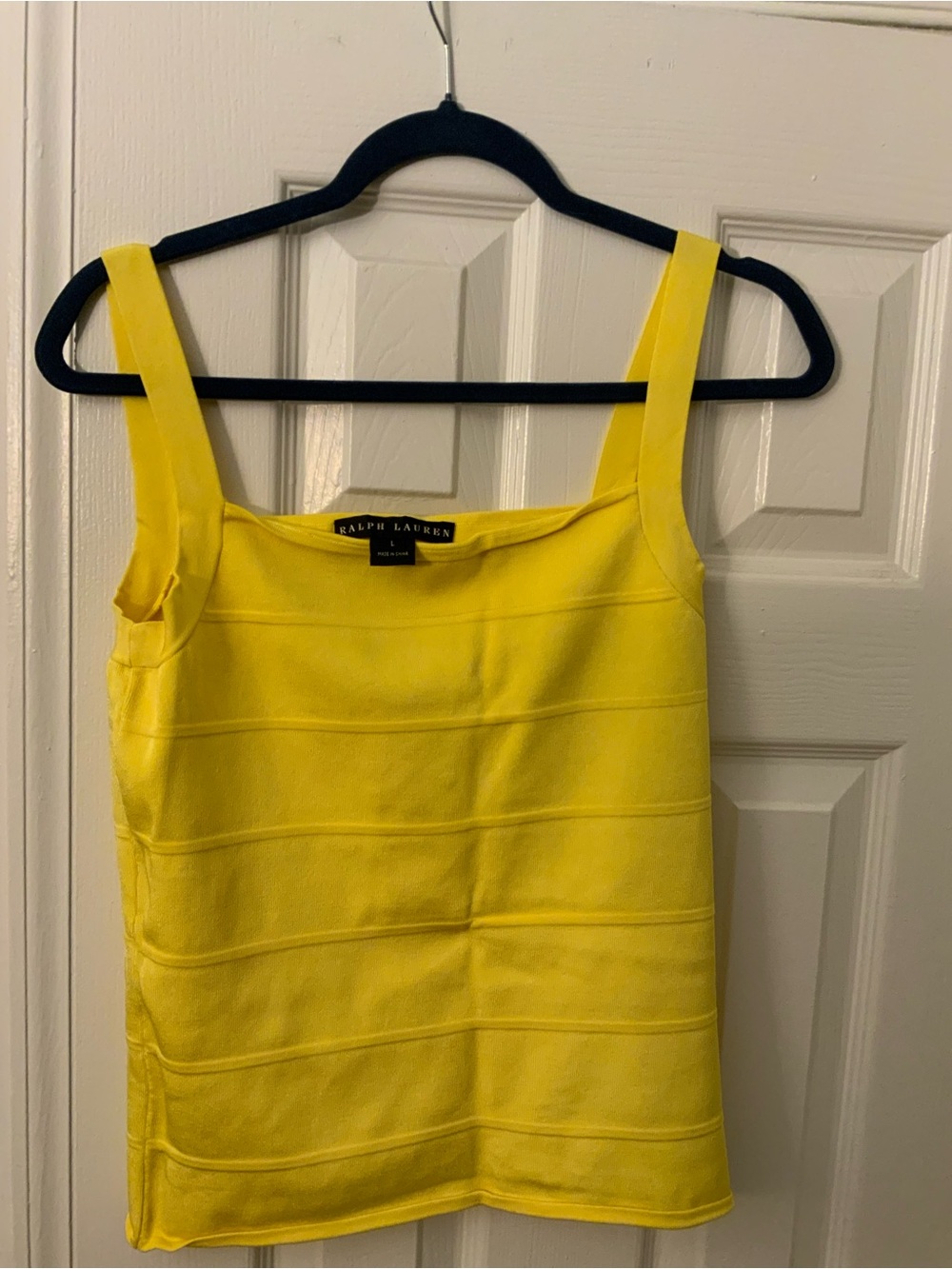 Ralph Lauren Black label Bright Yellow Tank Top